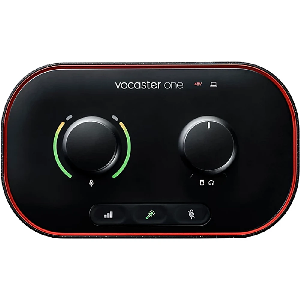 Focusrite Vocaster One Podcasting Interface for Solo Content Creators