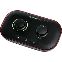 Focusrite Vocaster One Podcasting Interface for Solo Content Creators