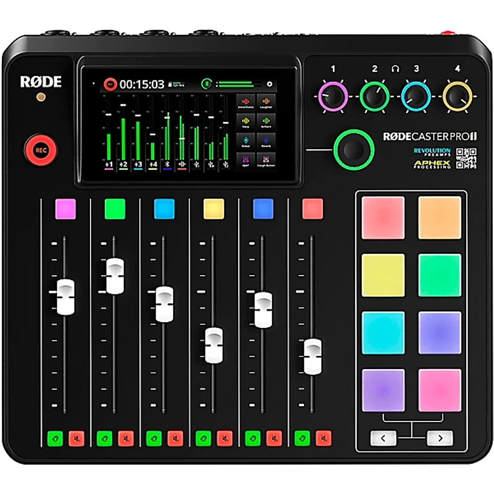 RODE RODECaster PRO II Integrated Audio Production Studio