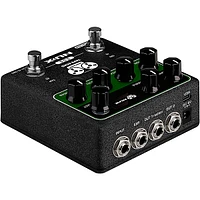 NUX Tape Echo Multi Tape Head Space Echo With Tap Tempo and Looper Effects Pedal Black