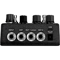 NUX Tape Echo Multi Tape Head Space Echo With Tap Tempo and Looper Effects Pedal Black