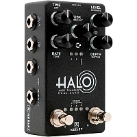 Keeley HALO Andy Timmons Dual Echo Signature Effects Pedal Black