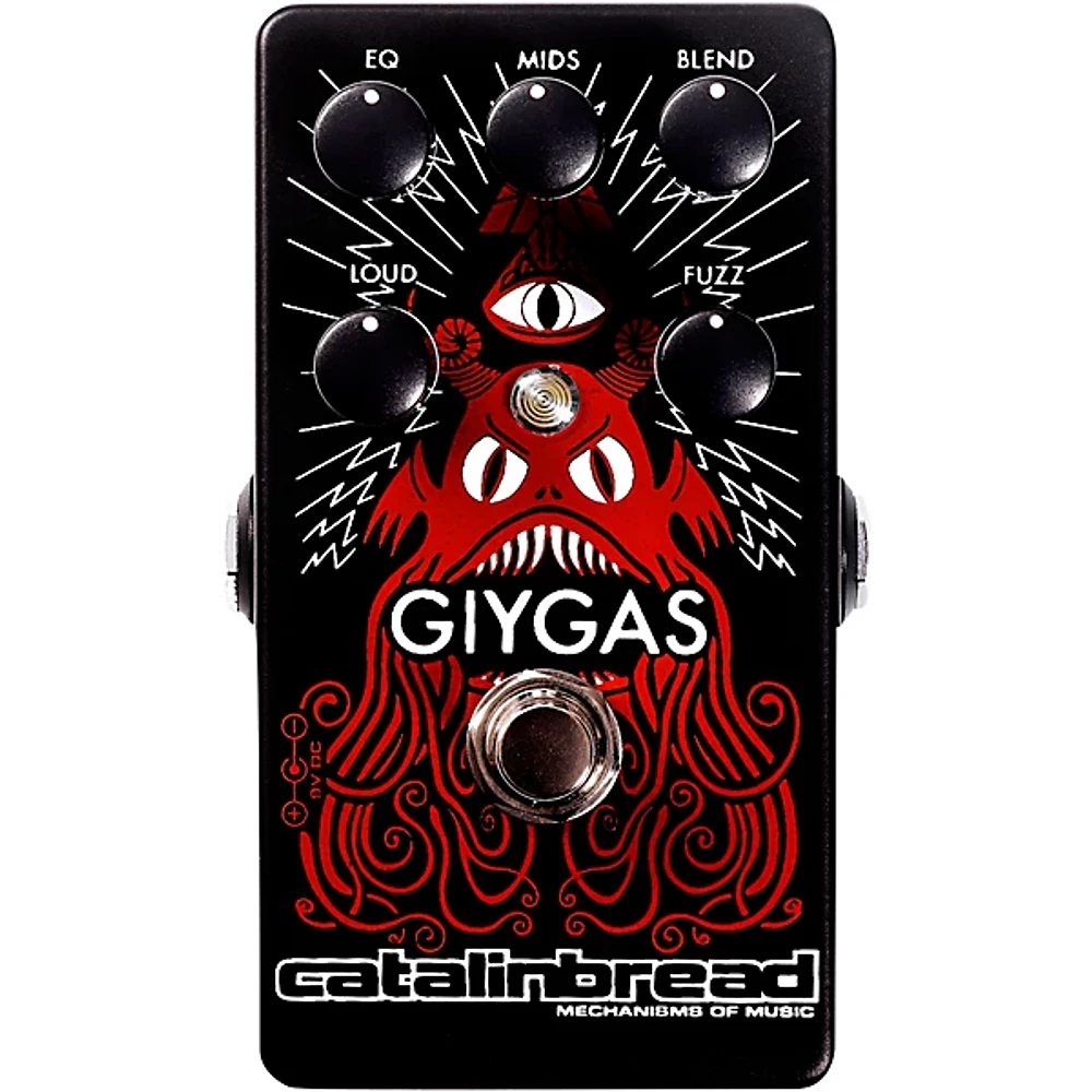 Catalinbread Giygas Fuzz Effects Pedal Flat Black