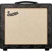 Supro 1612RT Amulet 15W 1x10 Tube Guitar Amp Black Scandia