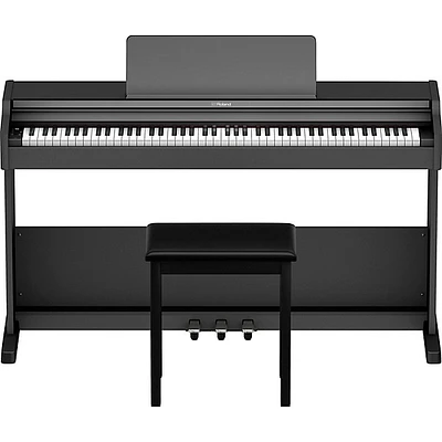 Roland RP107 Digital Console Piano With Bench Black