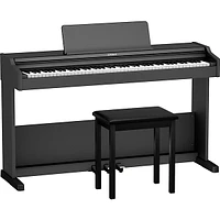 Roland RP107 Digital Console Piano With Bench Black