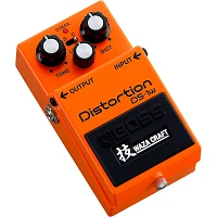 Open Box BOSS DS-1W Distortion Waza Craft Effects Pedal Level 1 Orange