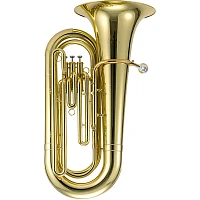 Jupiter JTU730 Series 3-Valve 4/4 BBb Tuba With Tuba Essentials Stand Pack