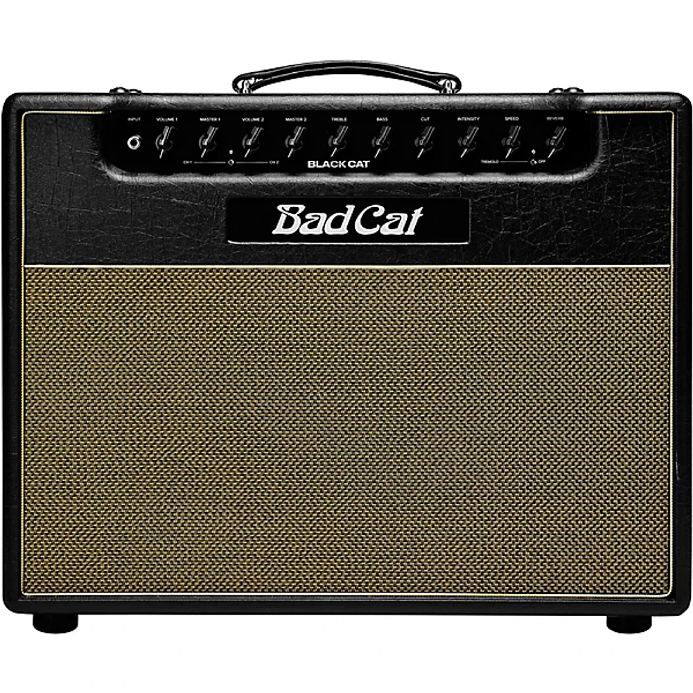 Open Box Bad Cat Black Cat 1x12 20W Tube Guitar Combo Amp Level 1 Black