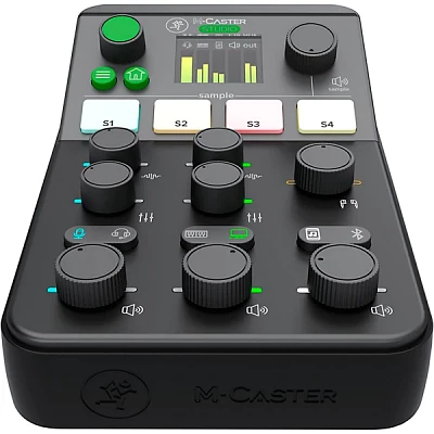 Mackie MCaster Studio Live Streaming Mixer Black