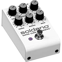 Open Box Soldano Super Lead Overdrive Effects Pedal Level 1 White