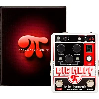 Electro-Harmonix Big Muff Pi Hardware Plug-in Harmonic Distortion/Sustainer Effects Pedal White