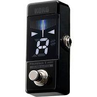 KORG Pitchblack X Mini Chromatic Pedal Tuner Black