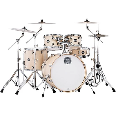 Mapex Mars Maple Rock 5-Piece Shell Pack With 22" Bass Drum Natural Satin