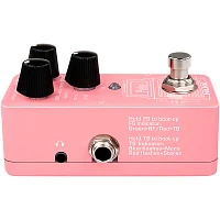 NUX NSS-4 Pulse Mini IR Loader Pedal for Guitar and Bass Effects Pedal Pink