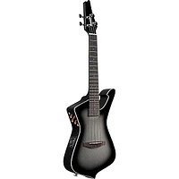 Ibanez UICT100 Iceman Tenor Spruce-Okoume Acoustic-Electric Ukulele Metallic Gray Sunburst