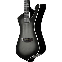 Ibanez UICT100 Iceman Tenor Spruce-Okoume Acoustic-Electric Ukulele Metallic Gray Sunburst