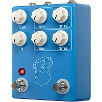 JHS Pedals Artificial Blonde Madison Cunningham Artist Signature Vibrato/Modulation Tone Effects Pedal Blue Nova