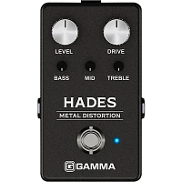 GAMMA Hades Metal Distortion Effects Pedal