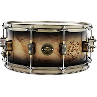 PDP by DW Limited Mapa Burl Snare Drum 14 x 5.5 in. Black Burst