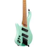 Ibanez Left-Handed EHB1005MSL 5-String Multi-Scale Ergonomic Headless Bass Sea Foam Green Matte