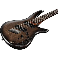 Ibanez SRC6MS 6-String Multi-Scale Electric Bass Black Stained Burst Low Gloss