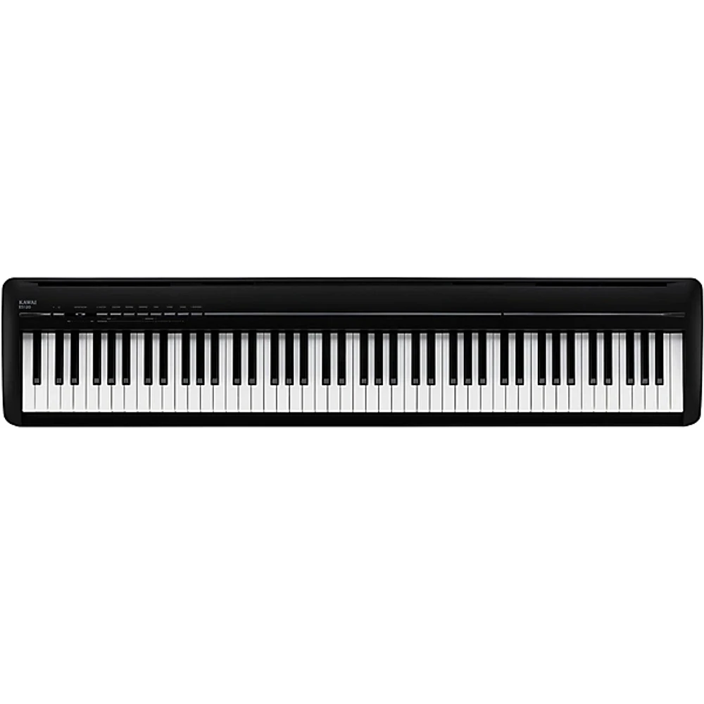 Kawai ES120 88-Key Digital Piano With Speakers Black