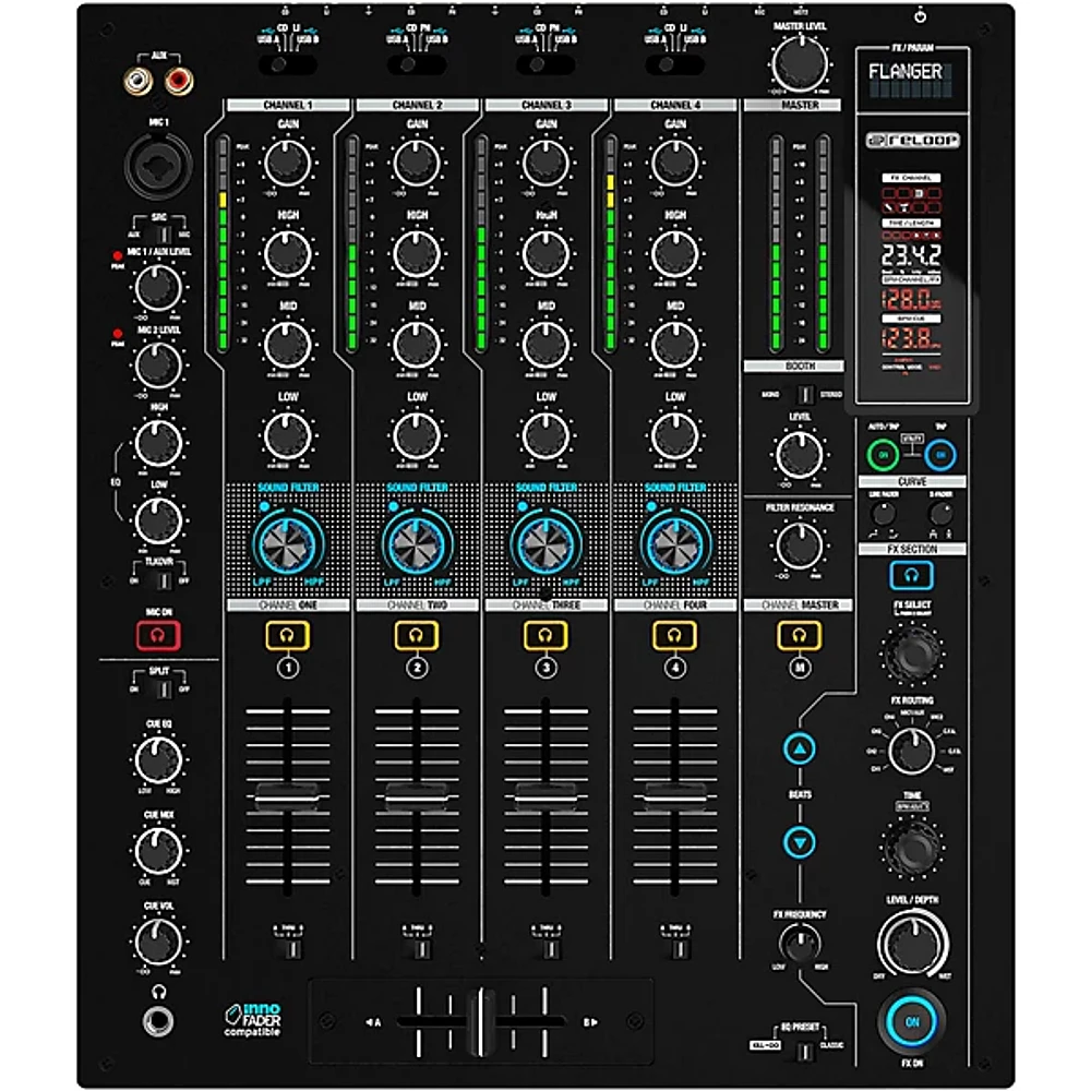 Reloop RMX-95 4+1-Channel Club Mixer