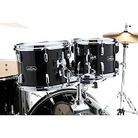 TAMA Stagestar 5-Piece Complete Drum Set With 22" Bass Drum Black Night Sparkle