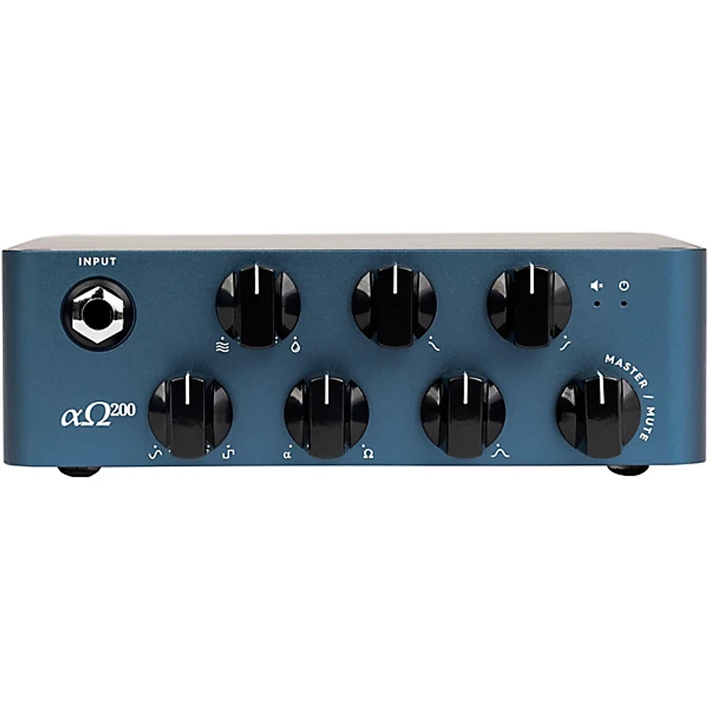 Darkglass Alpha-Omega 200 200W Bass Amp Head Blue