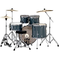 Pearl Roadshow Complete 5-Piece Drum Set With Hardware and Cymbals Charcoal Metallic