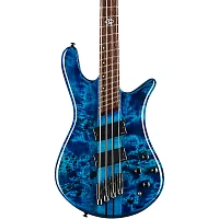 Spector NS Dimension MS 4 4-String Electric Bass Black and Blue