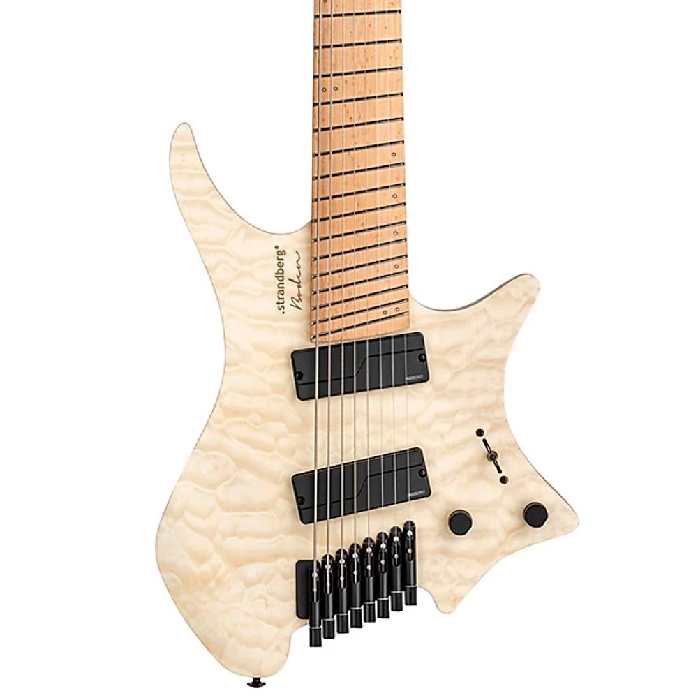 strandberg Boden Original NX -String Electric Guitar Natural Quilt