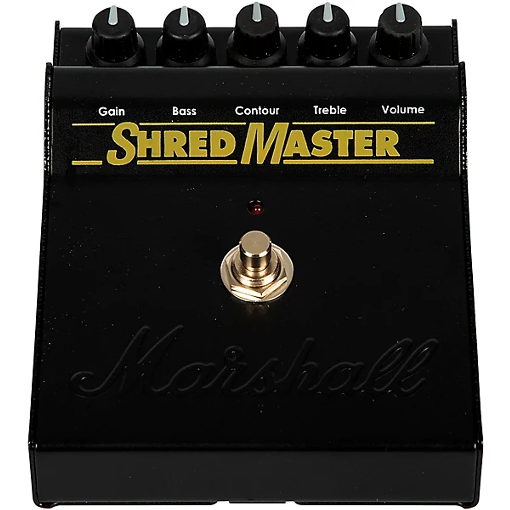 Open Box Marshall Shredmaster Overdrive Effects Pedal Level 1 Black