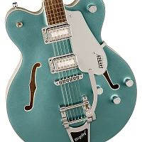 Gretsch Guitars G5622T-140 Electromatic Center Block With Bigsby 140th Anniversary Electric Guitar Two-Tone Stone Platinum/Pearl Platinum