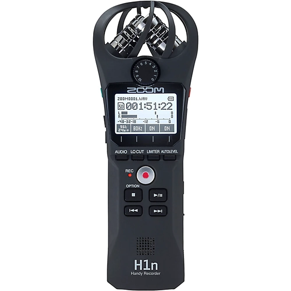 Zoom H1n 2-Channel Handy Recorder Value Pack