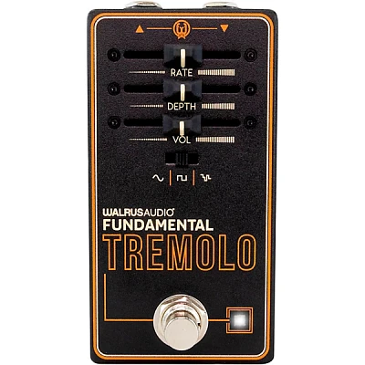 Walrus Audio Fundamental Series Tremolo Effects Pedal Black