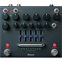 Ibanez Pentatone Preamp Distortion Effects Pedal Gun Metal