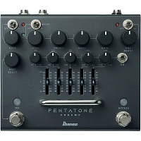 Ibanez Pentatone Preamp Distortion Effects Pedal Gun Metal