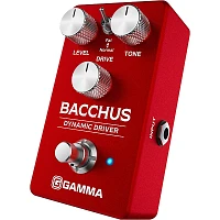 GAMMA BACCHUS Dynamic Driver Effects Pedal with Free Barefoot Button Guitar Center Standard Footswitch Cap