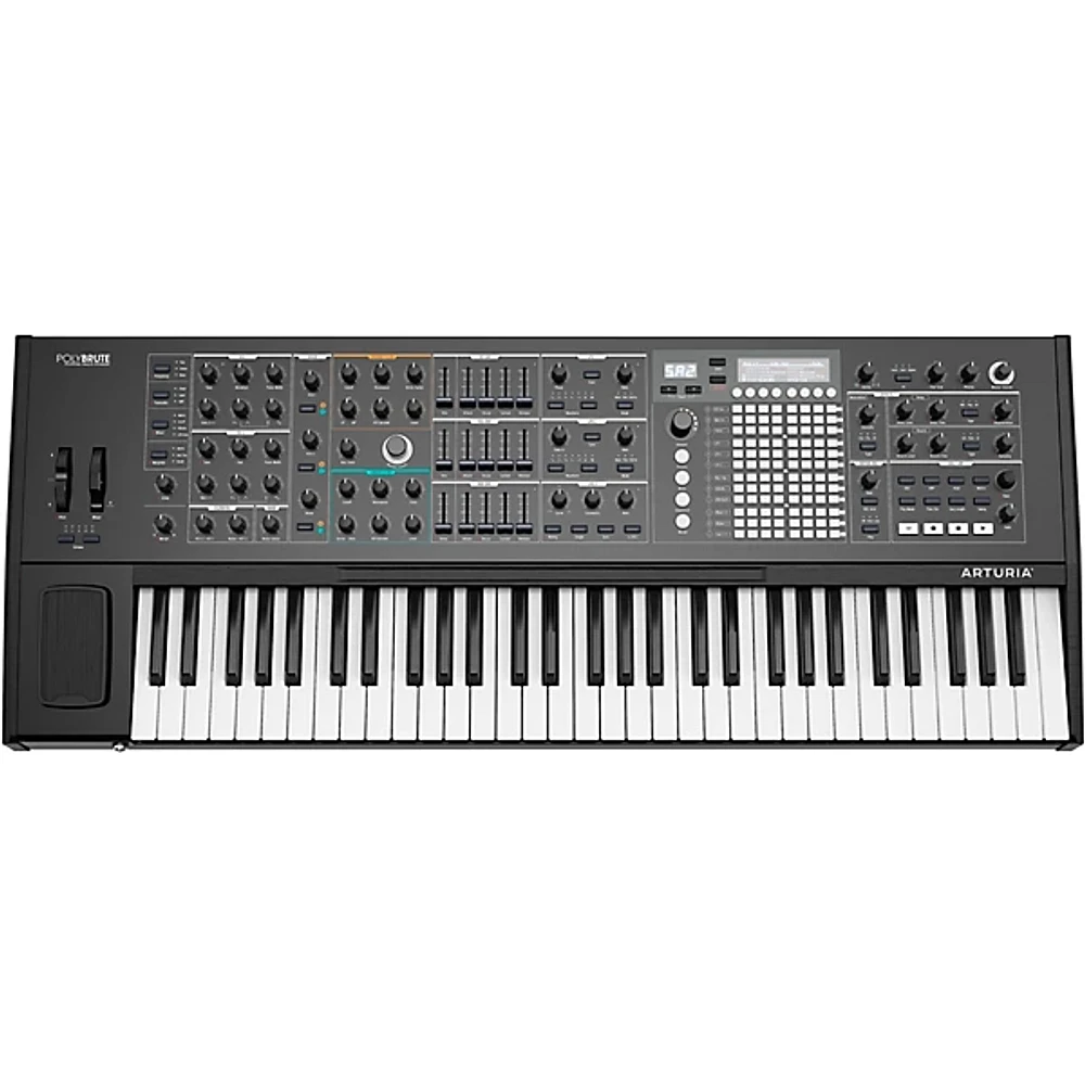 Arturia PolyBrute Noir 6-Voice Polyphonic Analog Synthesizer