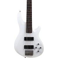 Schecter Guitar Research C-5 Deluxe Electric Bass Satin White