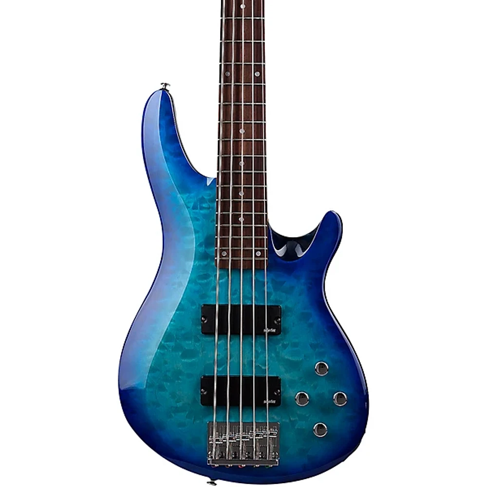 Schecter Guitar Research C-5 Plus Electric Bass Ocean Blue Burst