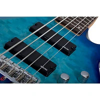 Schecter Guitar Research C-5 Plus Electric Bass Ocean Blue Burst