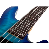 Schecter Guitar Research C-5 Plus Electric Bass Ocean Blue Burst