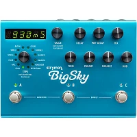 Strymon BigSky Reverberator Multi-Reverb Effects Pedal Blue