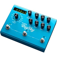 Strymon BigSky Reverberator Multi-Reverb Effects Pedal Blue