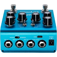 Strymon blueSky V2 Reverberator Effects Pedal Blue