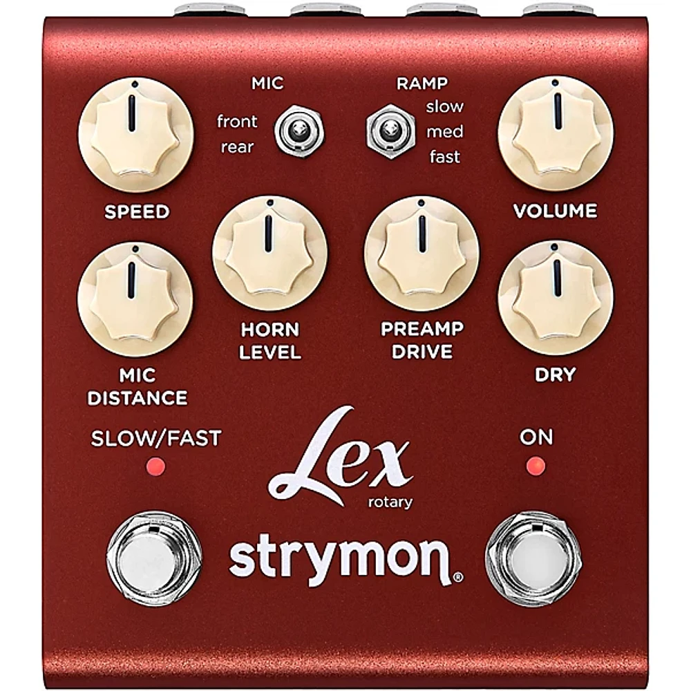 Strymon Lex v2 Rotating Speaker Simulator Effects Pedal Brown