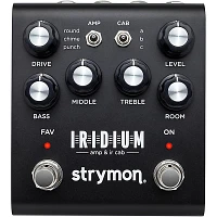 Strymon Iridium Amp and IR Cab Simulator Effects Pedal Black